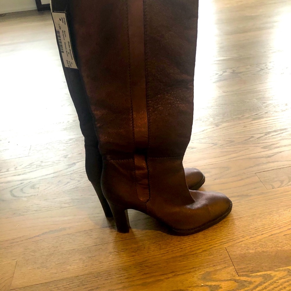 Nanette Lepore boots copper size 10